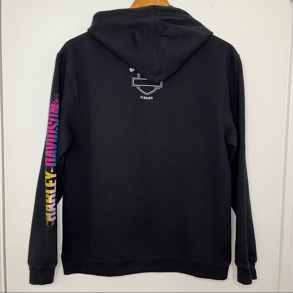 *SOLD* Harley-Davidson Graphic Print Hoodie - Picture 9 of 12